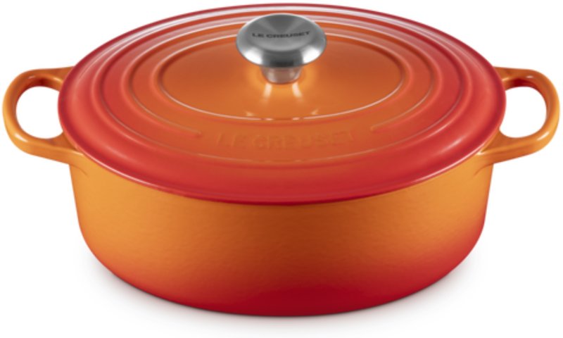 Le Creuset - Signature Cast Iron Oval Casserole Le Creuset - Signature Cast Iron Oval Casserole