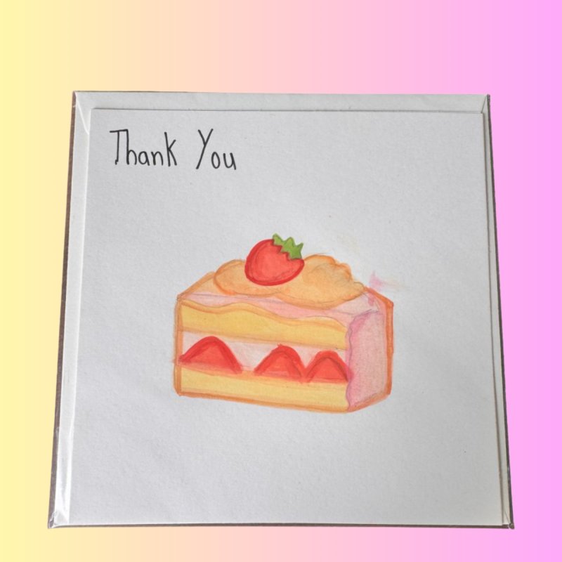 Perla Rose Crafts - Thank You - Cake Perla Rose Crafts - Thank You - Cake