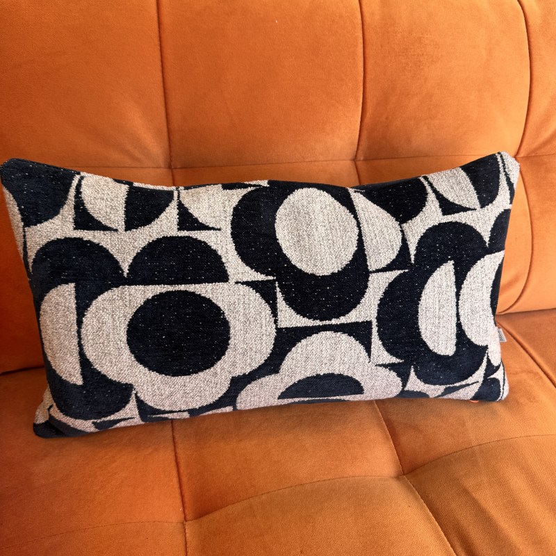Orla Kiely - Bolster Cushion - Prism Monochrome Orla Kiely - Bolster Cushion - Prism Monochrome