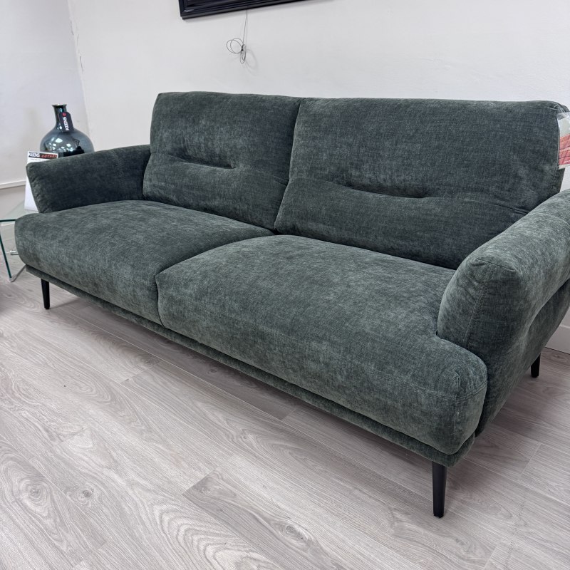 Tacoma - 3 Seater Sofa in Green Fabric Tacoma - 3 Seater Sofa in Green Fabric