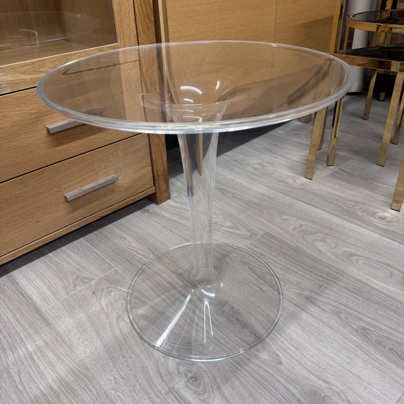 Kartell - Tiptop - Crystal Side Table Kartell - Tiptop - Crystal Side Table