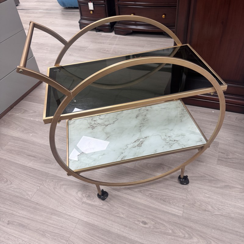 Glamour Brass - Drinks Trolley Glamour Brass - Drinks Trolley