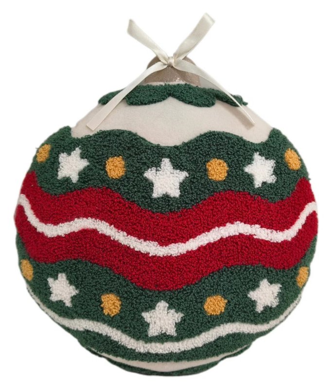 Paul Moneypenny - Round Festiveballs Cushion Paul Moneypenny - Round Festiveballs Cushion