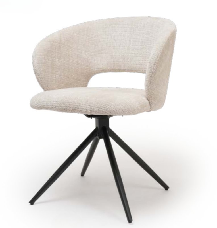 Percy - Neutral Swivel Dining Chair Percy - Neutral Swivel Dining Chair