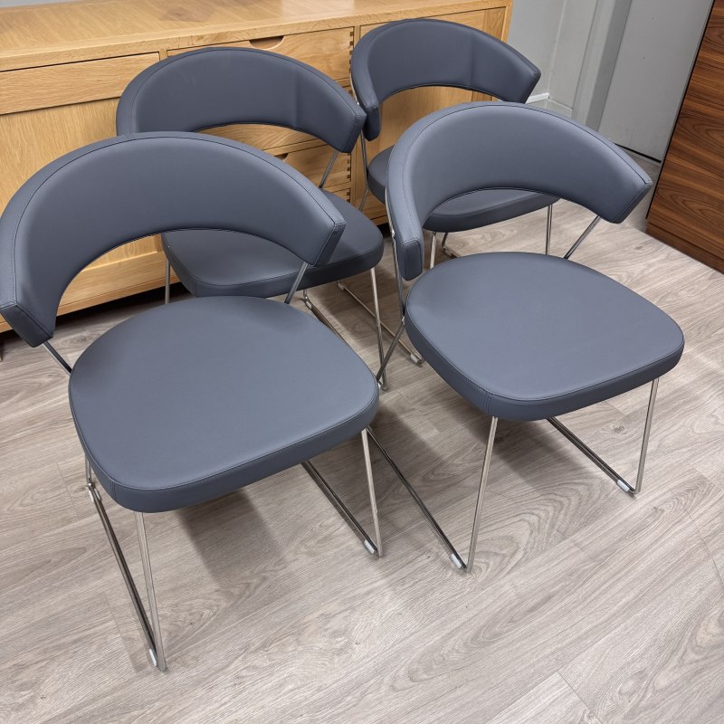 Calligaris - Set of 4 New York Dining Chairs Calligaris - Set of 4 New York Dining Chairs