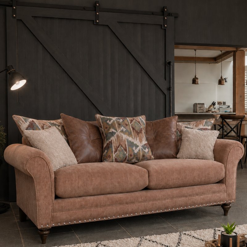 Alstons - Arizona - 3 Seater Sofa Pillow back Alstons - Arizona - 3 Seater Sofa Pillow back