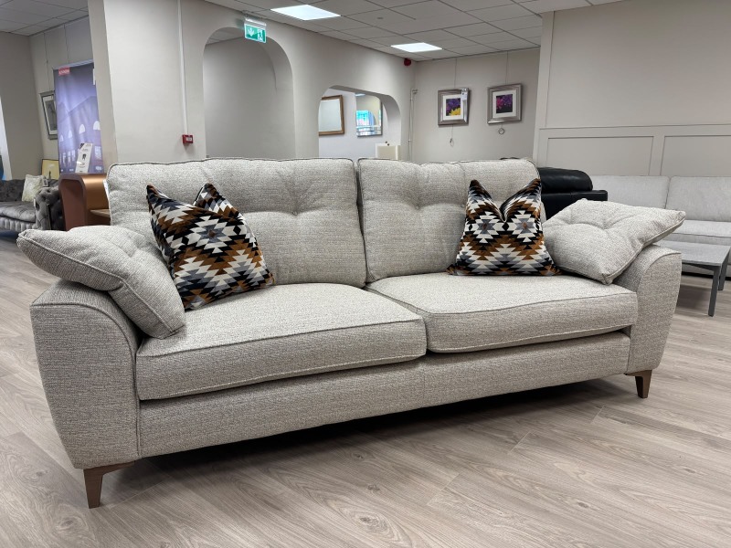 Alstons - Savannah 3 Seater Sofa - Natural Fabric Alstons - Savannah 3 Seater Sofa - Natural Fabric