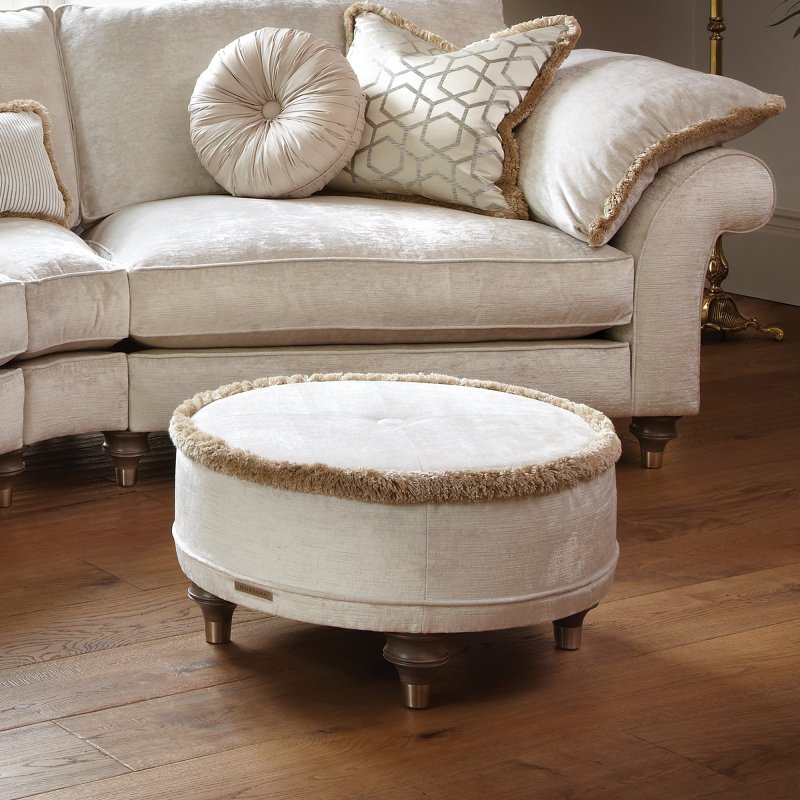 Harvard by Duresta- Round Footstool Harvard by Duresta- Round Footstool