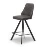 Austin - Dark Grey Counter Stool Swivel Return Austin - Dark Grey Counter Stool Swivel Return