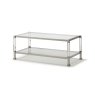 Denise - Coffee Table Polished Steel/Acrylic Frame Denise - Coffee Table Polished Steel/Acrylic Frame