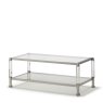 Denise - Coffee Table Polished Steel/Acrylic Frame Denise - Coffee Table Polished Steel/Acrylic Frame