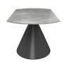 Alonso - Matt Grey Ceramic Extending Table Alonso - Matt Grey Ceramic Extending Table