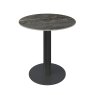 Cartier - Round Gloss Grey Ceramic Dining Table Cartier - Round Gloss Grey Ceramic Dining Table