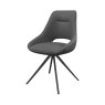 Cerutti - Swivel Dining Chair - Grey Cerutti - Swivel Dining Chair - Grey
