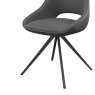 Cerutti - Swivel Dining Chair - Grey Cerutti - Swivel Dining Chair - Grey