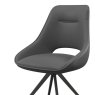 Cerutti - Swivel Dining Chair - Grey Cerutti - Swivel Dining Chair - Grey