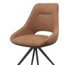 Cerutti - Swivel Dining Chair - Tan Cerutti - Swivel Dining Chair - Tan