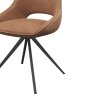 Cerutti - Swivel Dining Chair - Tan Cerutti - Swivel Dining Chair - Tan