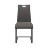 Gabi - Dining Chair Grey with Grey Frame Gabi - Dining Chair Grey with Grey Frame