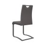 Gabi - Dining Chair Grey with Grey Frame Gabi - Dining Chair Grey with Grey Frame