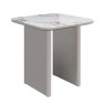 Milano - Gloss White Ceramic Side Table Milano - Gloss White Ceramic Side Table