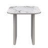 Milano - Gloss White Ceramic Side Table Milano - Gloss White Ceramic Side Table