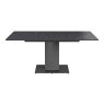 Pavoni - Matte Black Ceramic Extending Table Pavoni - Matte Black Ceramic Extending Table