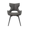 Raffaello - 180 Swivel Dining Chair Grey Raffaello - 180 Swivel Dining Chair Grey