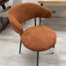 Set of 2 Simoni - Dining Chair Burnt Orange Set of 2 Simoni - Dining Chair Burnt Orange