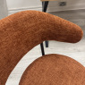 Set of 2 Simoni - Dining Chair Burnt Orange Set of 2 Simoni - Dining Chair Burnt Orange