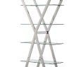Xanadu - Shelf Unit Glass/Polished Stainless Steel Xanadu - Shelf Unit Glass/Polished Stainless Steel