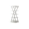 Xanadu - Shelf Unit Glass/Polished Stainless Steel Xanadu - Shelf Unit Glass/Polished Stainless Steel
