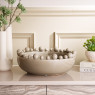 Bobble Edged Bowl - Cream Bobble Edged Bowl - Cream