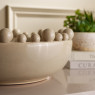 Bobble Edged Bowl - Cream Bobble Edged Bowl - Cream