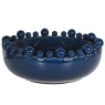 Bobble Edged Bowl - Dark Blue Bobble Edged Bowl - Dark Blue