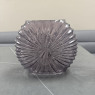 Round Ribbed Glass Vase Round Ribbed Glass Vase