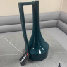 Tall Teal Square Handle Vase Tall Teal Square Handle Vase