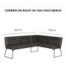 Cooper - Corner Bench Cooper - Corner Bench