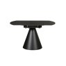 Star - Extending Round Table Black Star - Extending Round Table Black