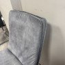Set of 6 Jimmy - Dining Chairs - Grey Velvet Set of 6 Jimmy - Dining Chairs - Grey Velvet
