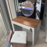 Icon - Dressing Table, Circle Mirror and Storage Stool Icon - Dressing Table, Circle Mirror and Storage Stool