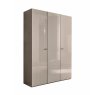 Claire Bedroom - Wardrobe 3 Wooden Doors Pearl Line Claire Bedroom - Wardrobe 3 Wooden Doors Pearl Line