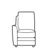 Parker Knoll - Dakota - LHF Single Arm Unit Parker Knoll - Dakota - LHF Single Arm Unit