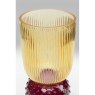 Marvelous - Ribbed Yellow Purple Vase Marvelous - Ribbed Yellow Purple Vase