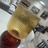Marvelous - Ribbed Yellow Purple Vase Marvelous - Ribbed Yellow Purple Vase