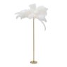 White Feather Palm - Floor Lamp White Feather Palm - Floor Lamp