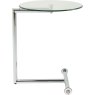 Move Table - Clear Glass & Chrome Move Table - Clear Glass & Chrome