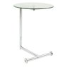 Move Table - Clear Glass & Chrome Move Table - Clear Glass & Chrome