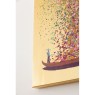 Flower Boat - Gold/Pink Canvas Flower Boat - Gold/Pink Canvas