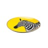 Yellow | Zebra - Designer Plate Yellow | Zebra - Designer Plate